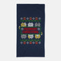 A Meowrry Christmas-none beach towel-NMdesign