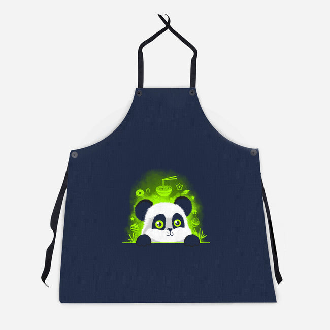 Inside A Panda Mind-unisex kitchen apron-erion_designs
