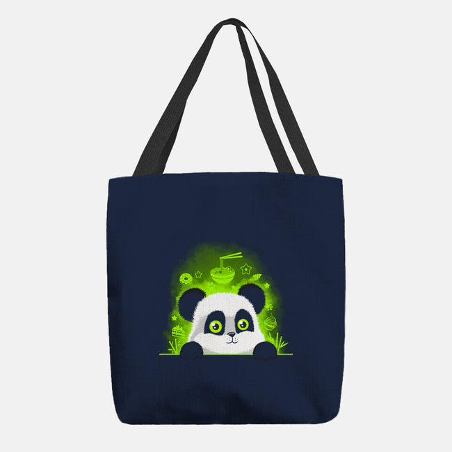Inside A Panda Mind-none basic tote bag-erion_designs