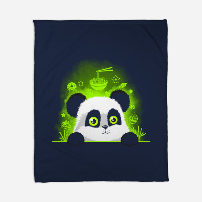 Inside A Panda Mind-none fleece blanket-erion_designs