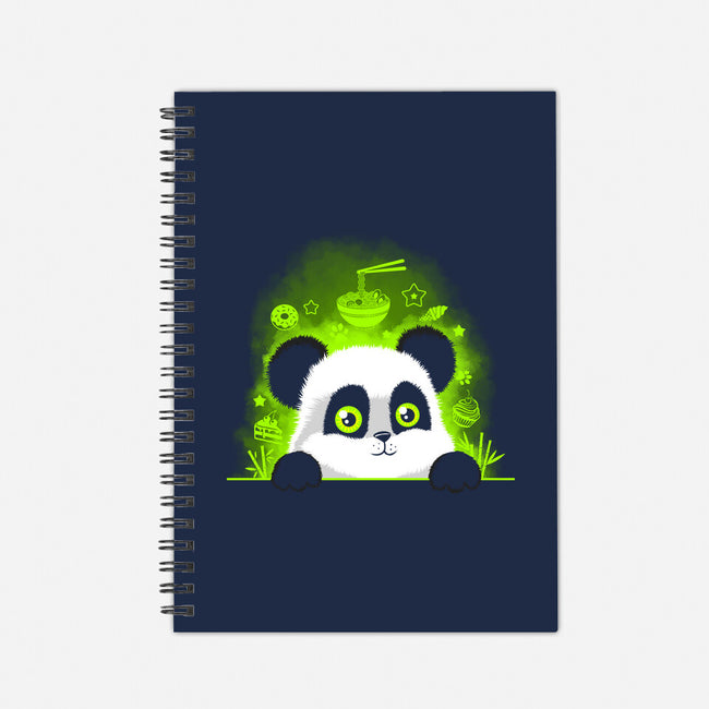 Inside A Panda Mind-none dot grid notebook-erion_designs