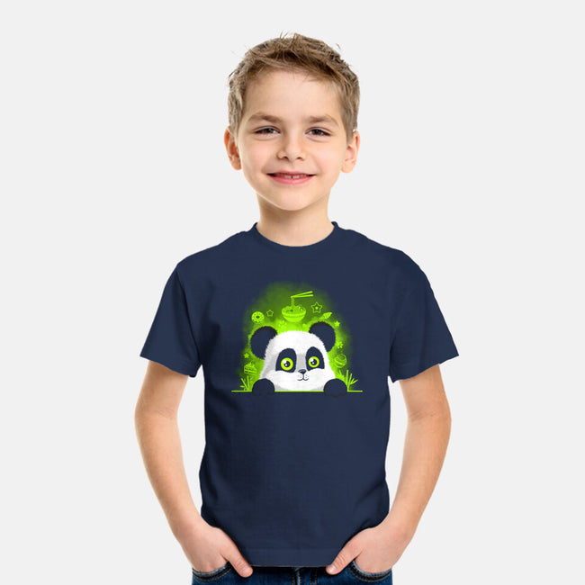 Inside A Panda Mind-youth basic tee-erion_designs