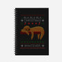 Bla Bla Bla Christmas-none dot grid notebook-erion_designs