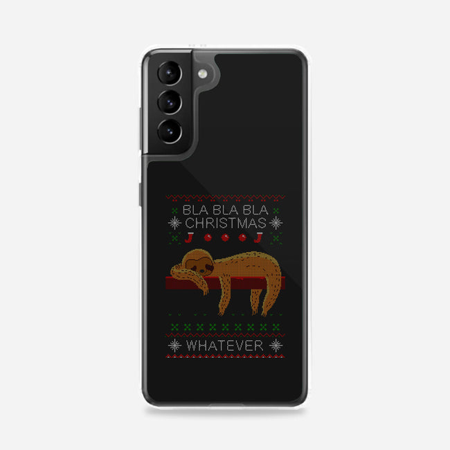 Bla Bla Bla Christmas-samsung snap phone case-erion_designs