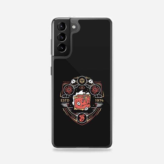 Dungeon Top Enemies Emblem-samsung snap phone case-Logozaste