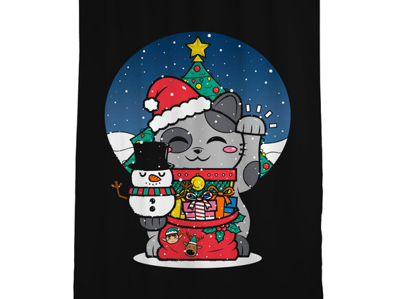 Lucky Christmas Cat