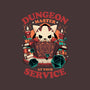 Dungeon Master's Call-none removable cover w insert throw pillow-Snouleaf