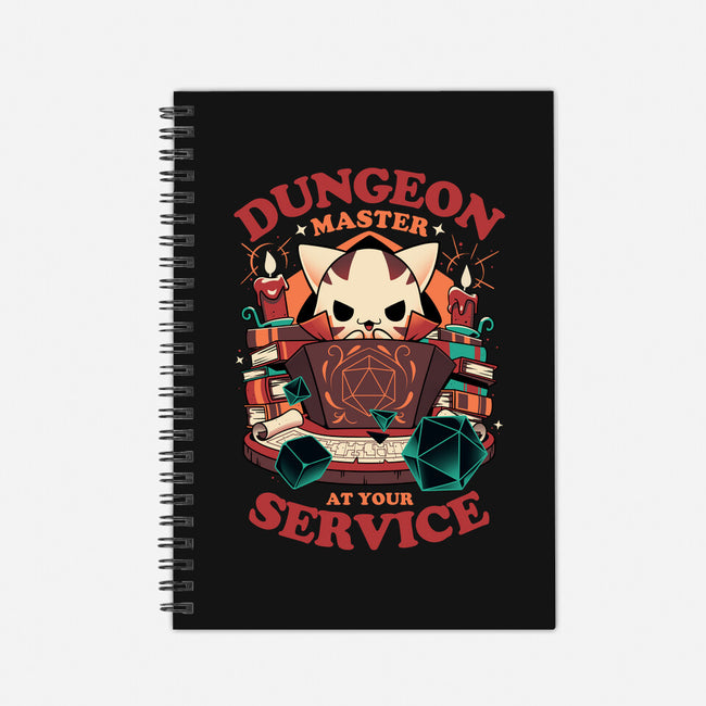 Dungeon Master's Call-none dot grid notebook-Snouleaf