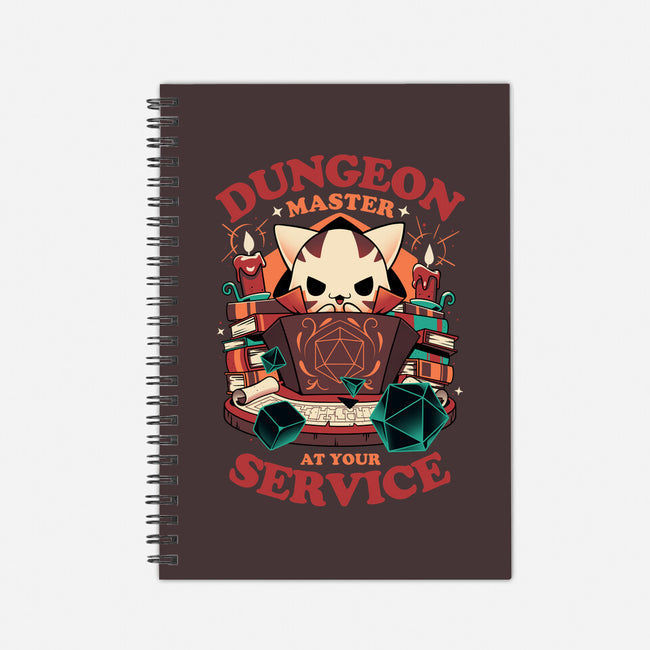 Dungeon Master's Call-none dot grid notebook-Snouleaf
