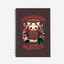 Dungeon Master's Call-none dot grid notebook-Snouleaf