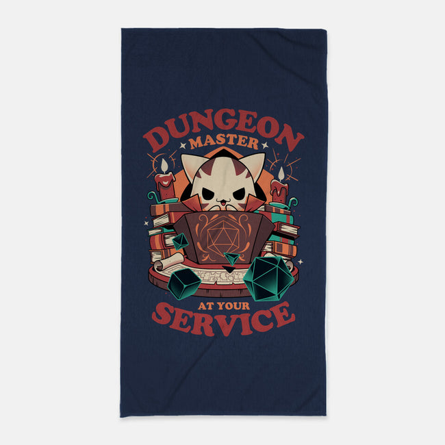 Dungeon Master's Call-none beach towel-Snouleaf