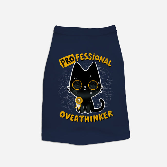 Pro Overthinker-dog basic pet tank-BlancaVidal