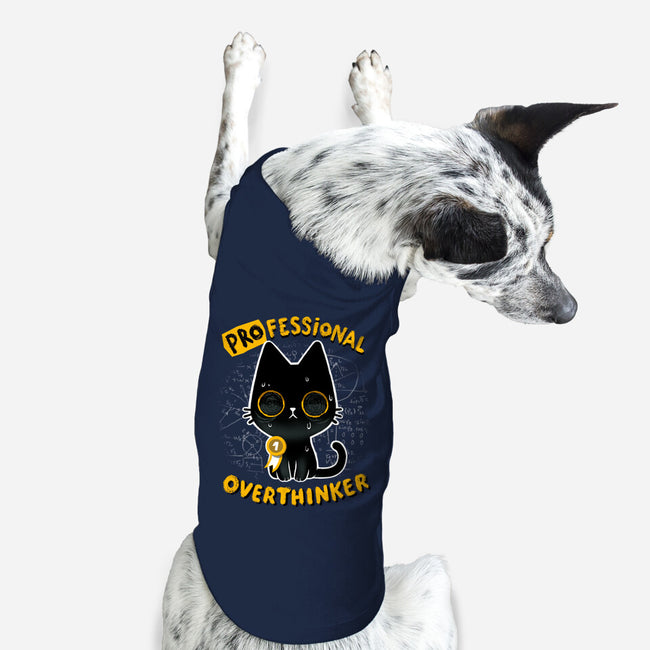 Pro Overthinker-dog basic pet tank-BlancaVidal