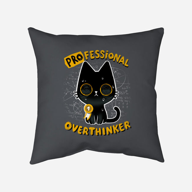 Pro Overthinker-none removable cover w insert throw pillow-BlancaVidal