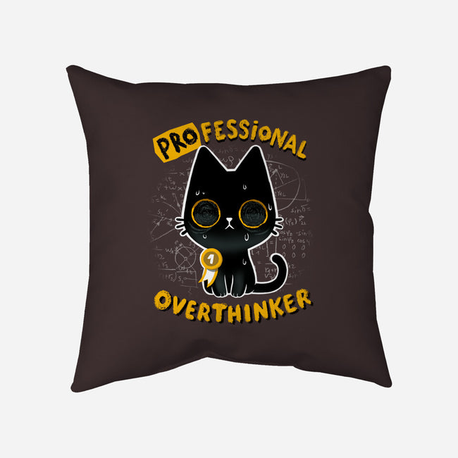 Pro Overthinker-none removable cover w insert throw pillow-BlancaVidal