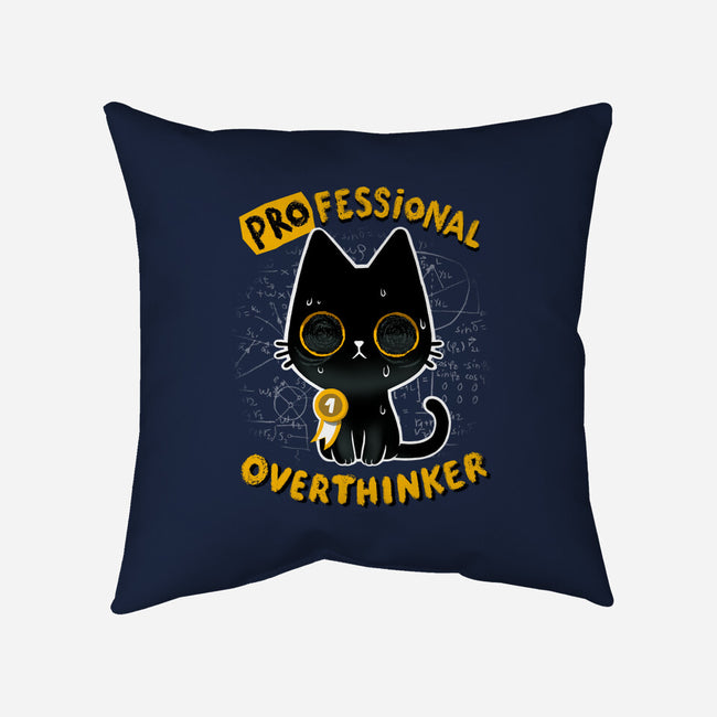Pro Overthinker-none removable cover w insert throw pillow-BlancaVidal