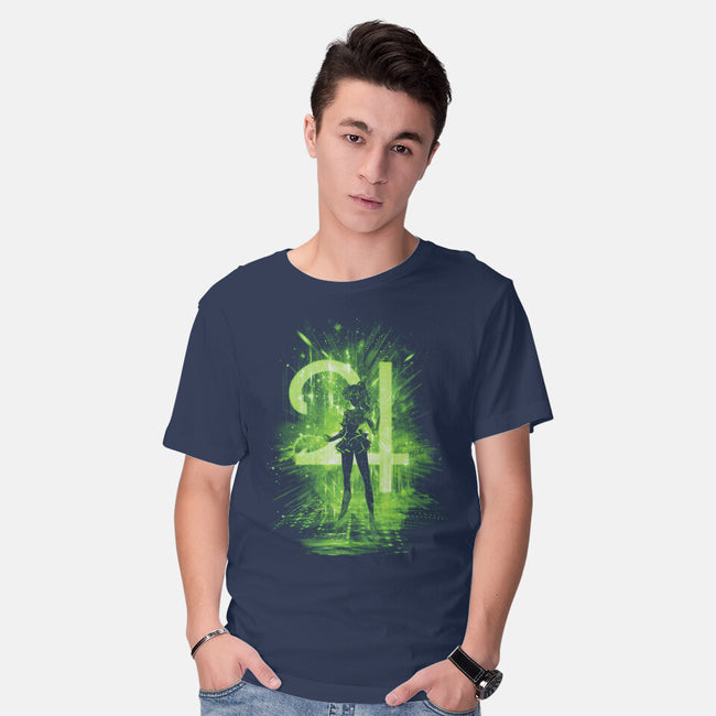 Jupiter Storm-mens basic tee-kharmazero