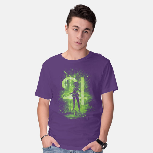 Jupiter Storm-mens basic tee-kharmazero