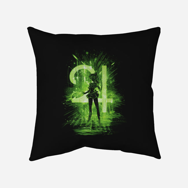 Jupiter Storm-none removable cover w insert throw pillow-kharmazero