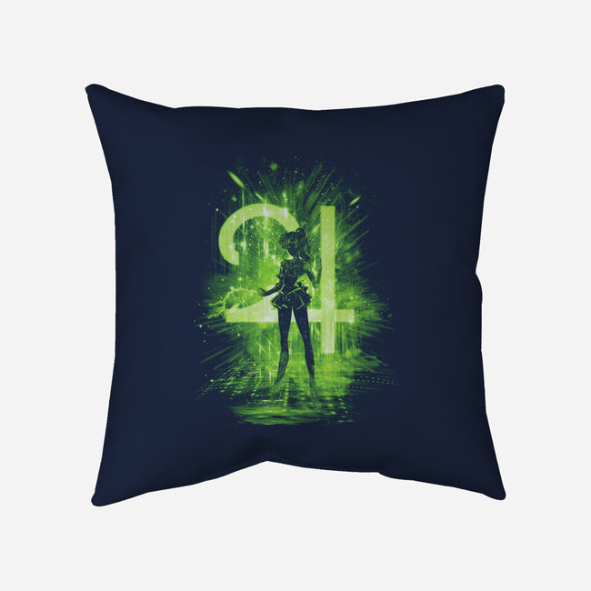 Jupiter Storm-none removable cover w insert throw pillow-kharmazero