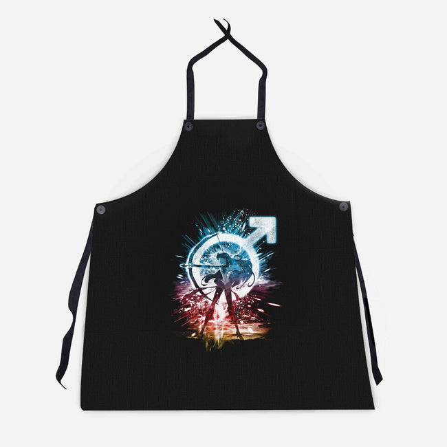 Mars Storm-unisex kitchen apron-kharmazero