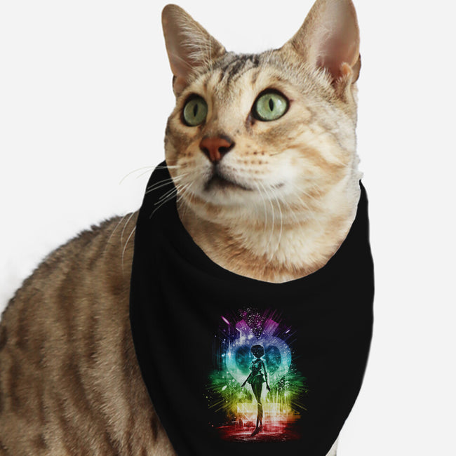 Mercury Storm-cat bandana pet collar-kharmazero