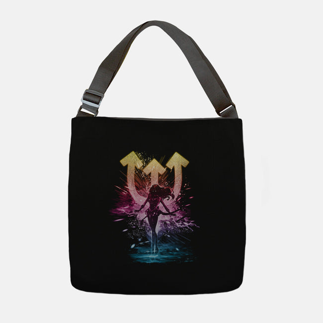 Neptune Storm-none adjustable tote bag-kharmazero