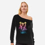 Neptune Storm-womens off shoulder sweatshirt-kharmazero