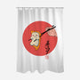 Happy Sushi-none polyester shower curtain-vp021