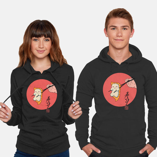 Happy Sushi-unisex pullover sweatshirt-vp021