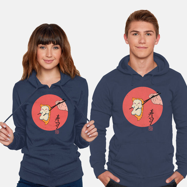 Happy Sushi-unisex pullover sweatshirt-vp021