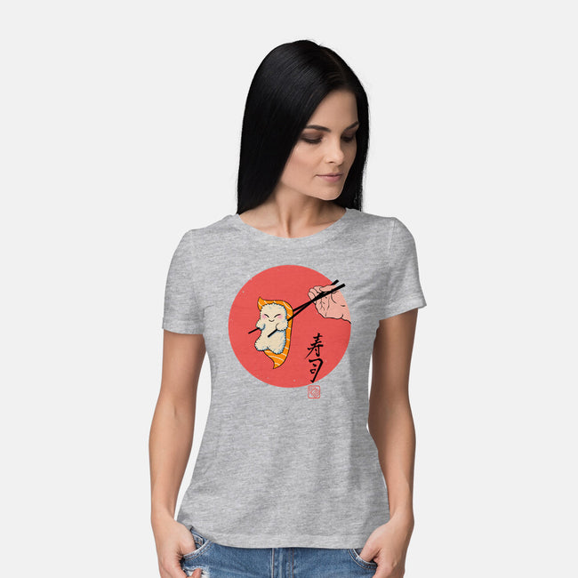 Happy Sushi-womens basic tee-vp021