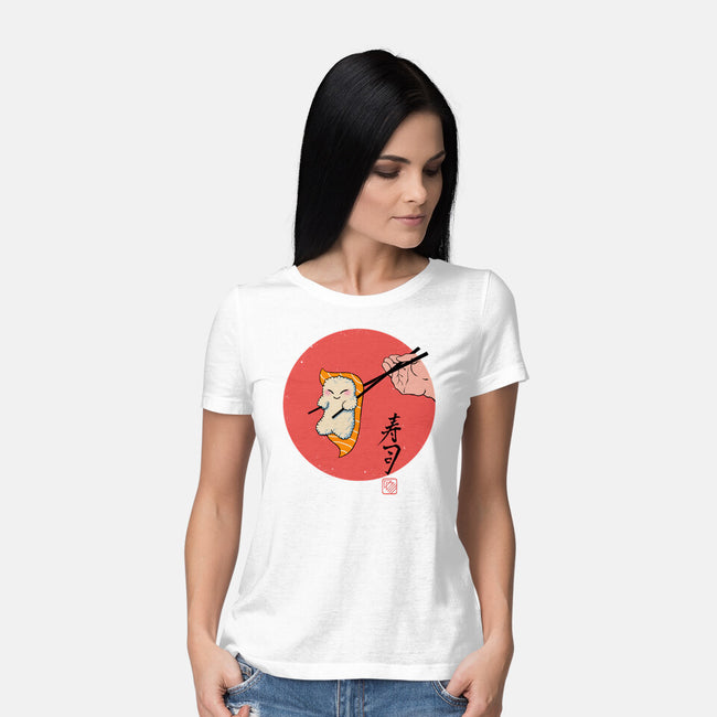 Happy Sushi-womens basic tee-vp021
