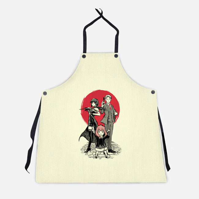 Family Under The Sun-unisex kitchen apron-ddjvigo