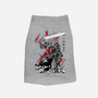 Lone Swordsman Sumi-e-dog basic pet tank-DrMonekers