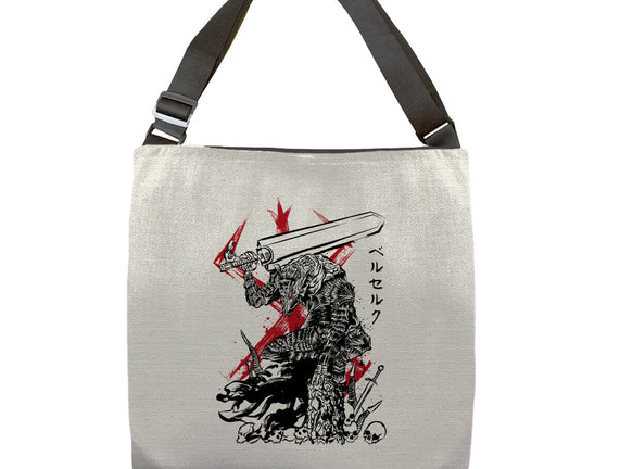 Lone Swordsman Sumi-e