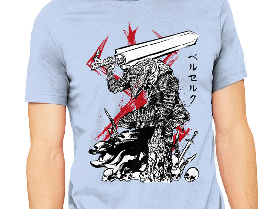 Lone Swordsman Sumi-e