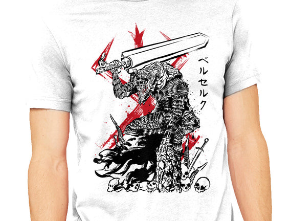 Lone Swordsman Sumi-e