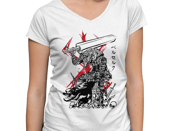 Lone Swordsman Sumi-e