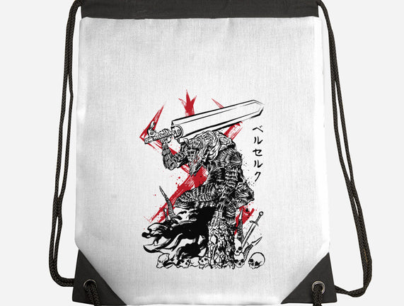 Lone Swordsman Sumi-e