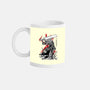 Lone Swordsman Sumi-e-none mug drinkware-DrMonekers