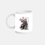 Lone Swordsman Sumi-e-none mug drinkware-DrMonekers