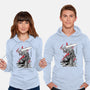 Lone Swordsman Sumi-e-unisex pullover sweatshirt-DrMonekers