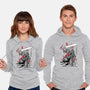 Lone Swordsman Sumi-e-unisex pullover sweatshirt-DrMonekers