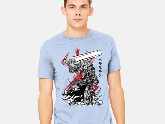 Lone Swordsman Sumi-e