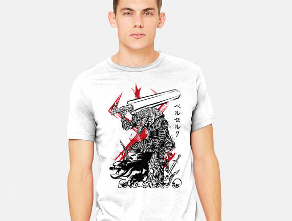 Lone Swordsman Sumi-e