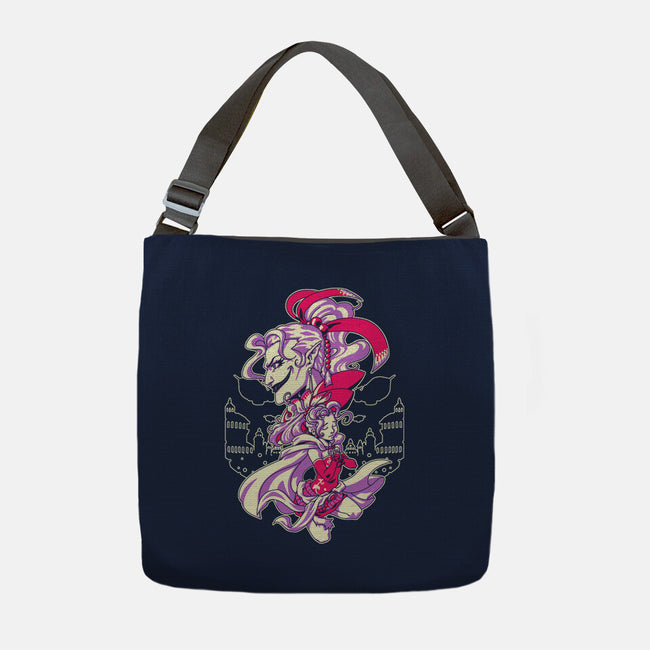 All I Want-none adjustable tote bag-1Wing