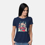 Take Down The Boss-womens basic tee-1Wing