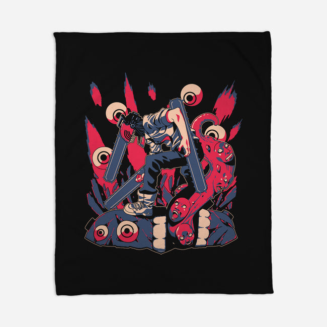 End Of Existence-none fleece blanket-1Wing