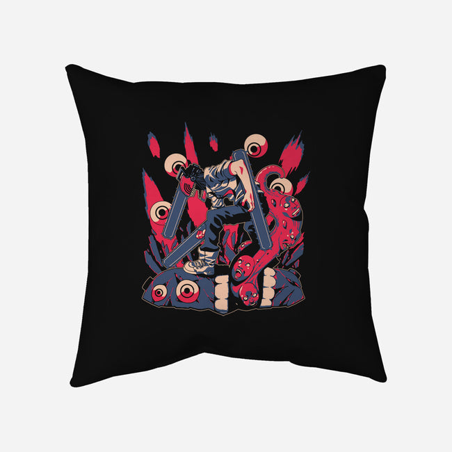 End Of Existence-none removable cover throw pillow-1Wing